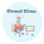 Proud Mom-Airplane It's a Boy tshirts and gifts Stickers
