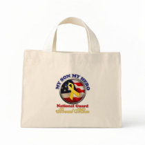 Proud Mom - National Guard Canvas Bags
