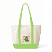 Proud Mom Of 2 Peas In A Pod (Girls) Tote Bags