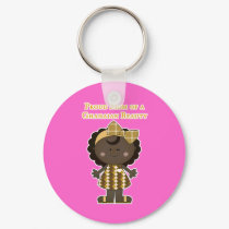 Proud Mom of a Ghanaian Beauty keychains