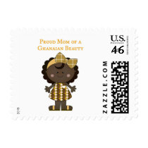 Proud Mom of a Ghanaian Beauty postage
