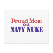 Proud Mom of a Navy Nuke ! postcards