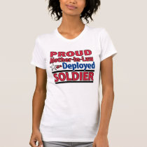 Proud Mother-In-Law of a Deployed Soldier Shirt t-shirts