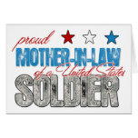 Proud Mother in Law of a United States Soldier Cards