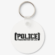 Proud Mother-in-law - POLICE Tattered keychains