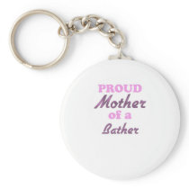 Proud Mother of a Bather Key Chains