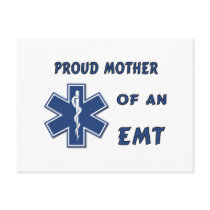 Proud Mother Of An EMT Postcard
