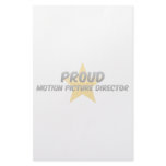 Proud Motion Picture Director Personalized Stationery