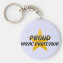 Proud Music Professor Key Chain