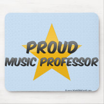 Proud Music Professor Mouse Pad