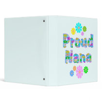 Proud Nana 3 Ring Binders