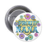 Proud Nana Pinback Button
