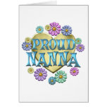 PROUD NANNA GREETING CARDS