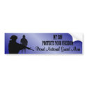 Proud National Guard Mom bumper stickers