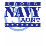 Proud Navy Aunt T-shirts