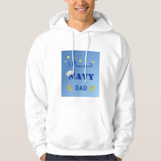 proud navy dad hoodie