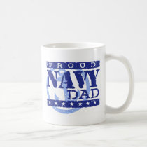 Proud Navy Dad mugs