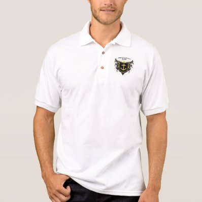 Proud Navy Dad Polo