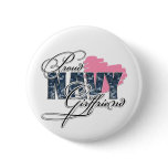 Proud Navy Girlfriend Button