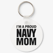 Proud Navy Mom keychain by navyformoms Proud Navy Mom keychain