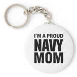 Proud Navy Mom keychain
