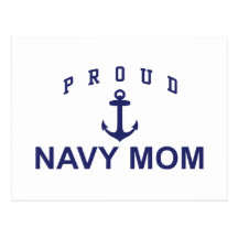 Proud Navy Mom Post Card