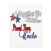 Proud Navy Uncle postcards