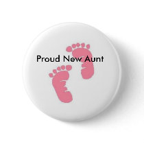 Proud New Aunt Pins