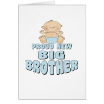 Proud New Big Brother Boy cards
