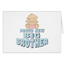 Proud New Big Brother Girl cards