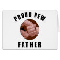 Proud New Father Gift cards