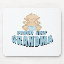PROUD NEW Grandma T-Shirt Mouse Pads