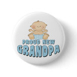 PROUD NEW Grandpa Boy Pin