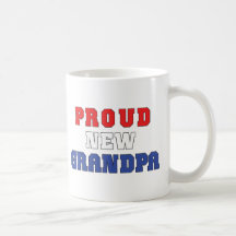 Proud New Grandpa Mug