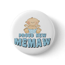 PROUD NEW Memaw T-Shirt buttons