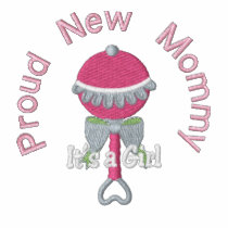 Proud New Mommy embroidered shirts