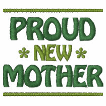 Proud New Mother embroidered shirts by teesforyourfamily Proud New Mother embroidered shirts