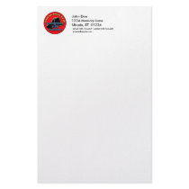 Proud Niece of a Volunte Firefighter v1 stationery