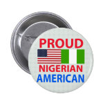 Proud Nigerian American Buttons