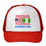 Proud Nigerian American Mesh Hat