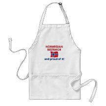 Proud Norwegian Bestemor (Grandmother) Aprons