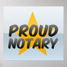 Proud Notary Print