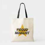Proud Novelist Tote Bags