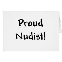 Proud Nudist Card