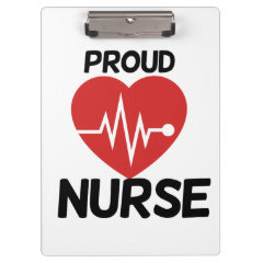 Proud Nurse Clipboards