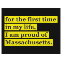 Proud of Massachusetts Flyer Design