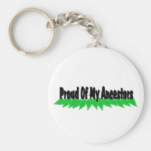 Proud Of My Ancestors Key Chain