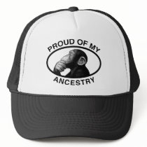 Proud Of My Ancestry Chimp Hat
