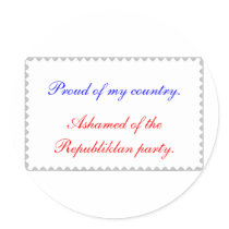 Proud of my country. Almost a stamp stickers