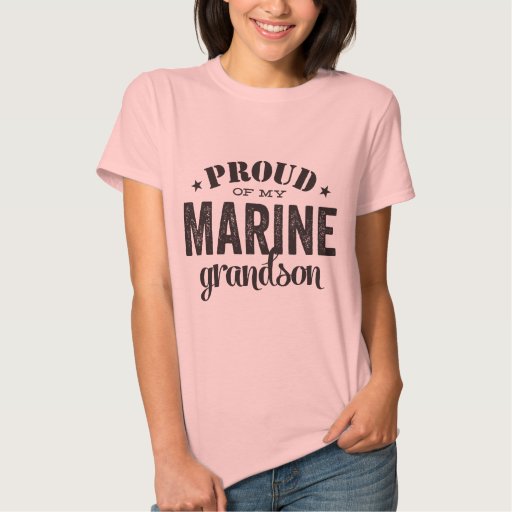 my grandson is a marine shirt